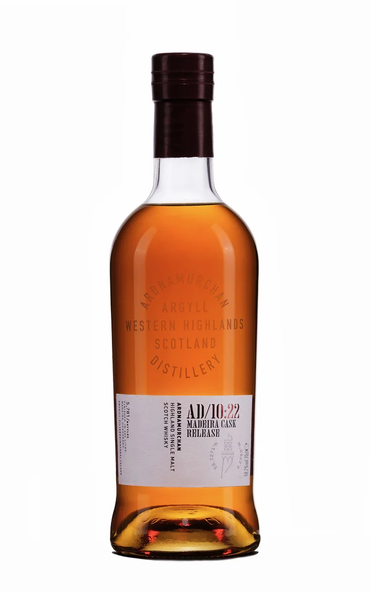 Ardnamurchan AD/10.22 Madeira Release Single Malt Whisky, 58.2%