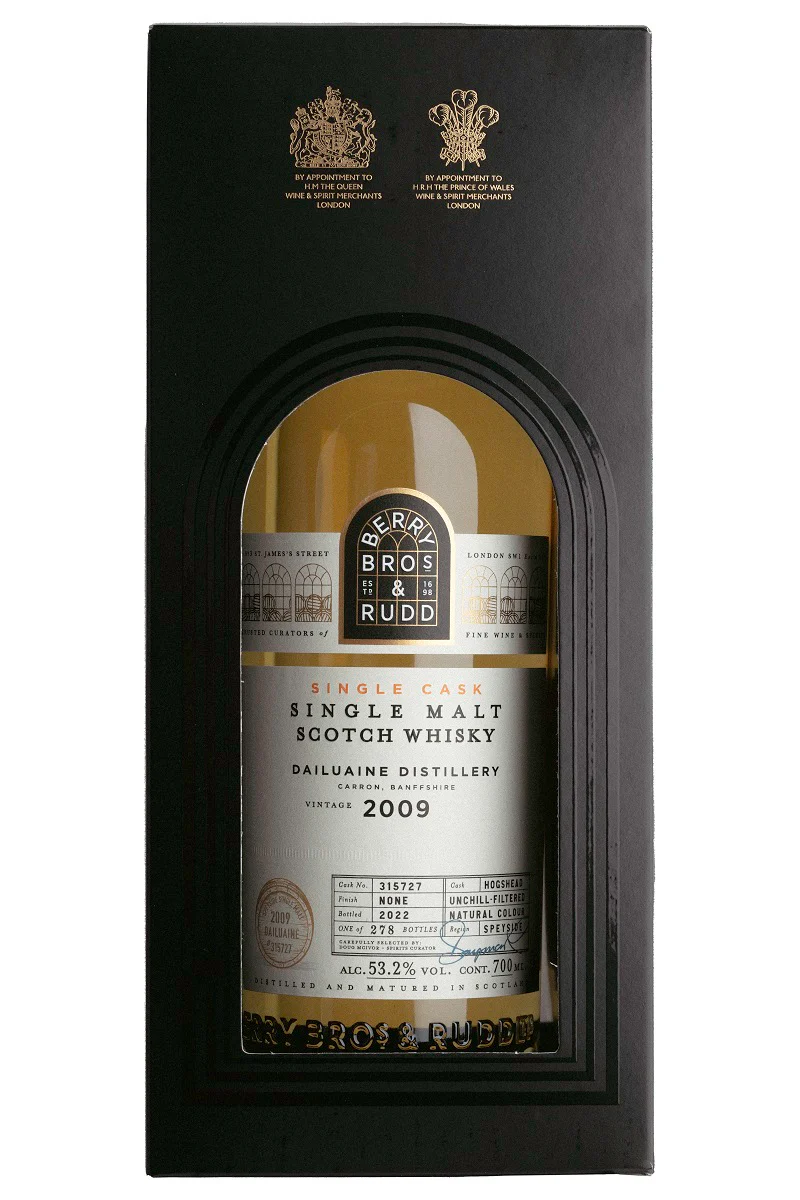 Berry Bros. & Rudd 2009 Dailuaine 13-Year-Old Hogshead, Speyside Single Malt Whisky, 53.2% - Image 2