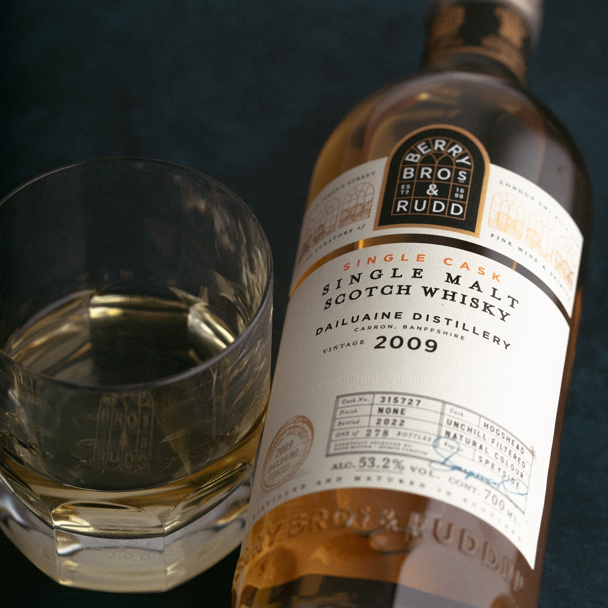 Berry Bros. & Rudd 2009 Dailuaine 13-Year-Old Hogshead, Speyside Single Malt Whisky, 53.2% - Image 3