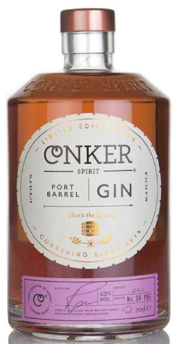 Conker Dorset Port Barrel Gin, 43%