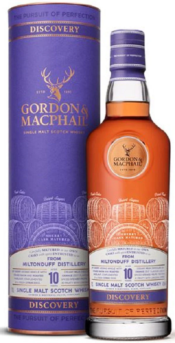 G&M Discovery Miltonduff 10-Year-Old, 43%