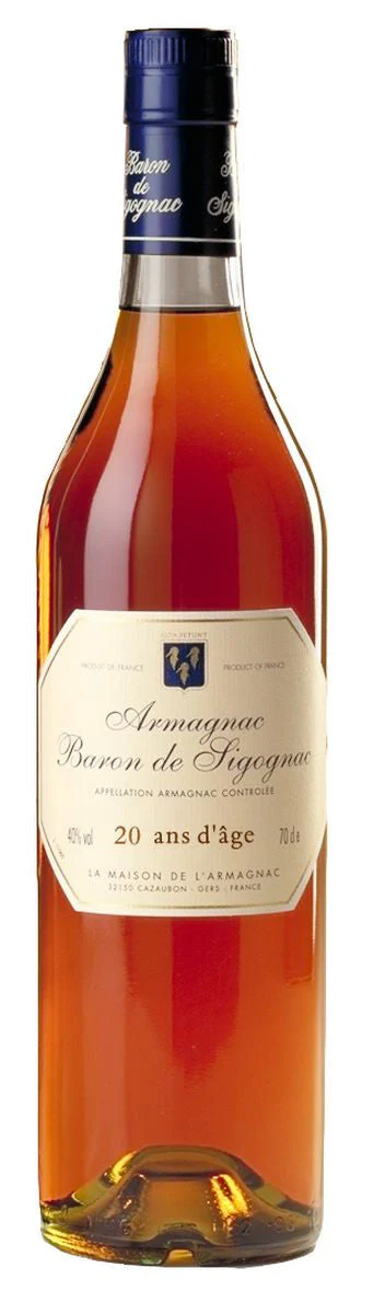 Baron de Sigognac Armagnac 20 Years Old, 40%