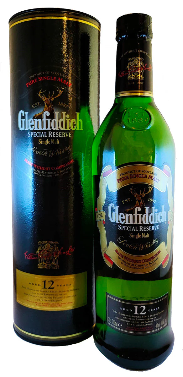 Glenfiddich Special Reserve, 12-Year-Old, Single Malt Scotch Whisky, 40%