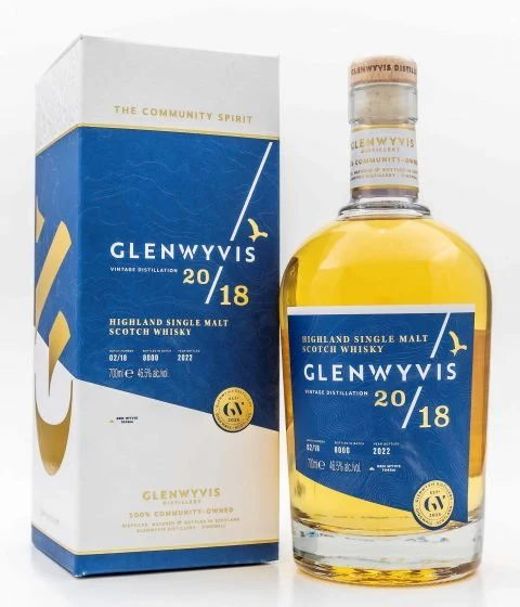 Glenwyvis Batch 2, 02/18, Highland Single Malt Whisky, 45.5%