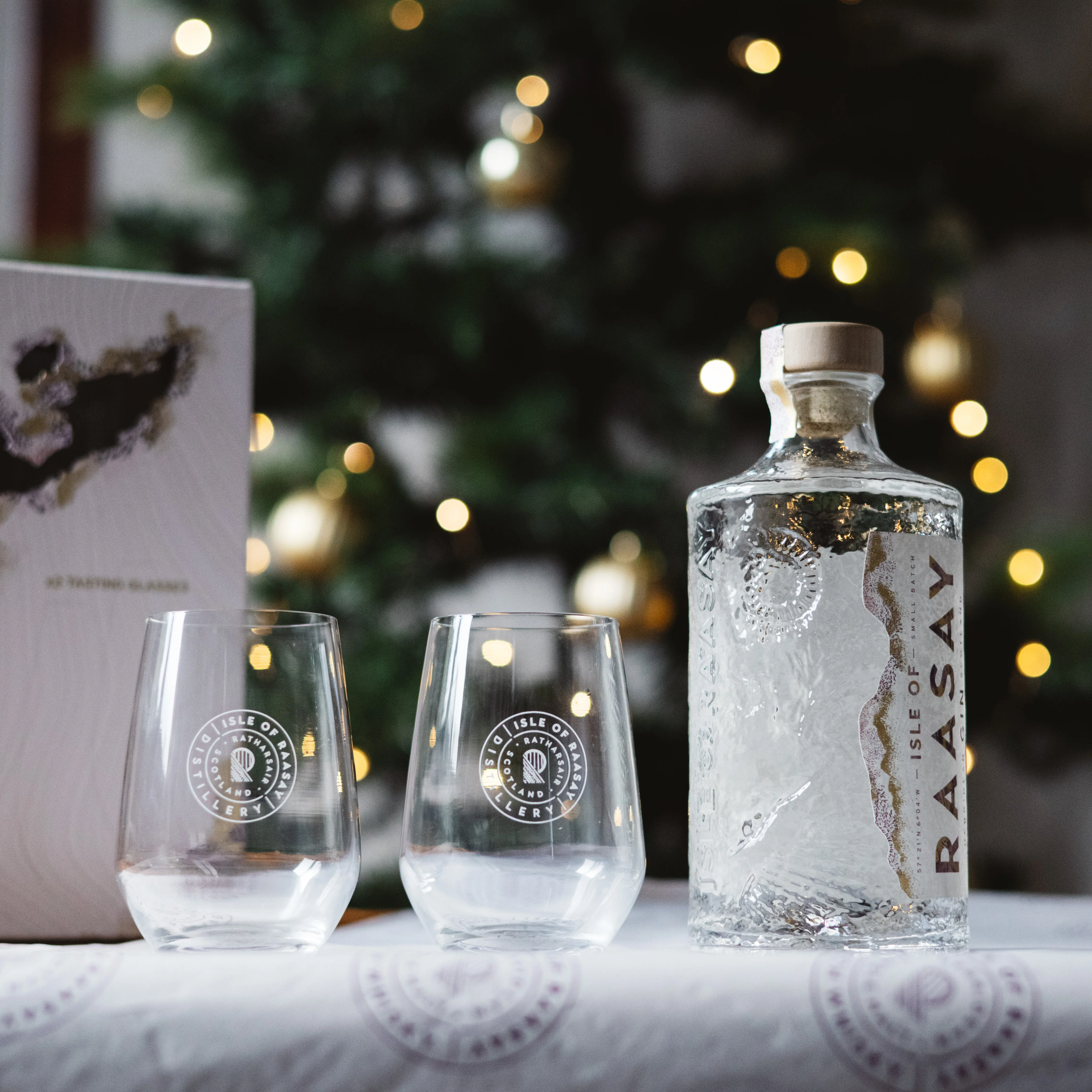 Isle of Raasay Hebridean Gin Gift Set & Glasses