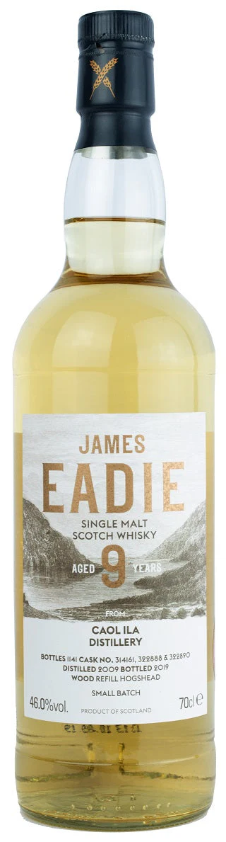 James Eadie Caol Ila 9-Year-Old, Single Malt Scotch Whisky, 46%