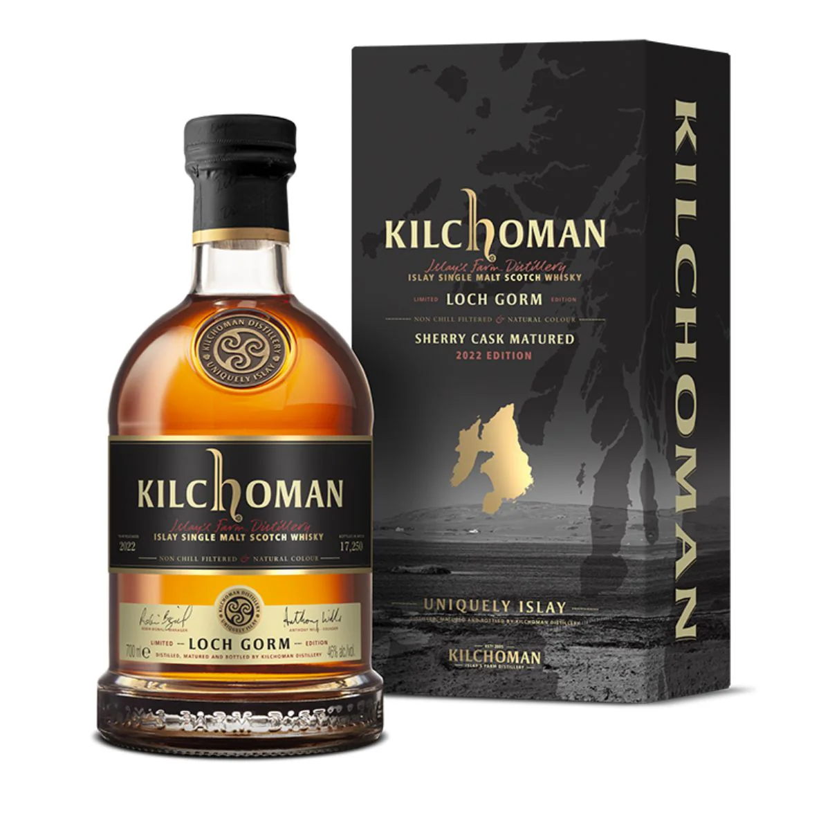 Kilchoman Loch Gorm 2022 Limited Edition Islay Single Malt Whisky, 46%
