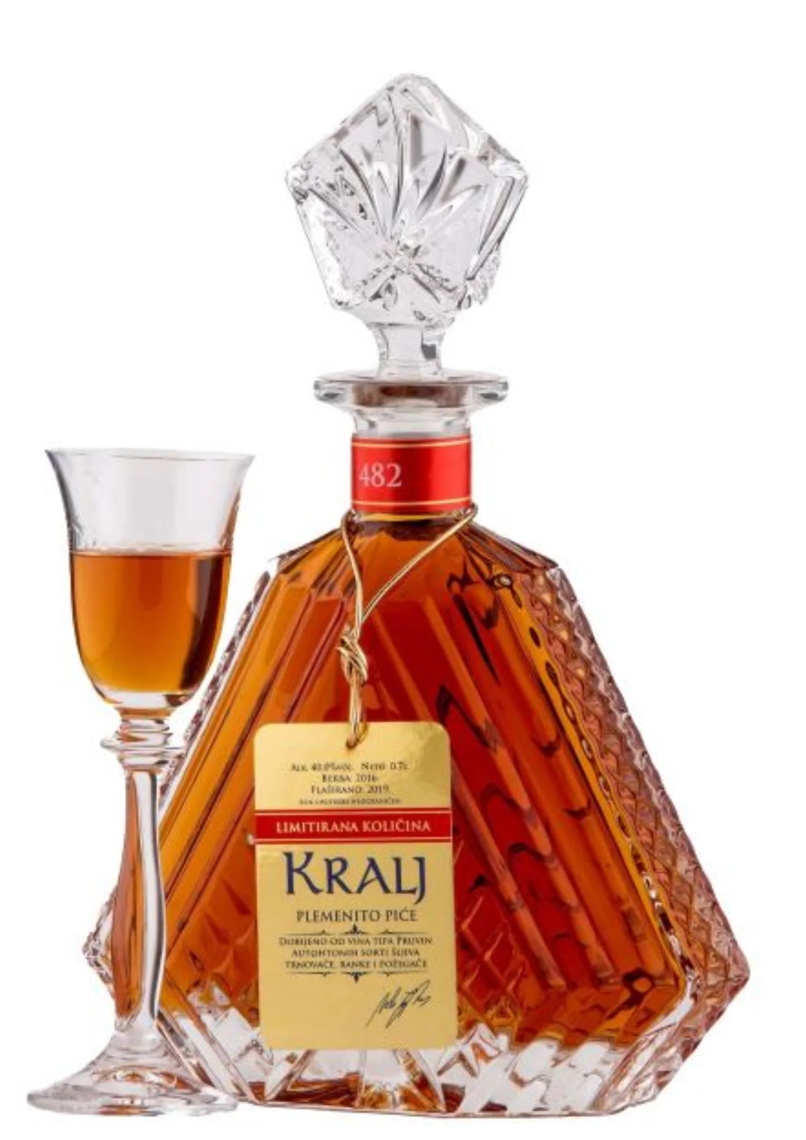 Zarić Kralj Serbian Plum Rakija, 40%