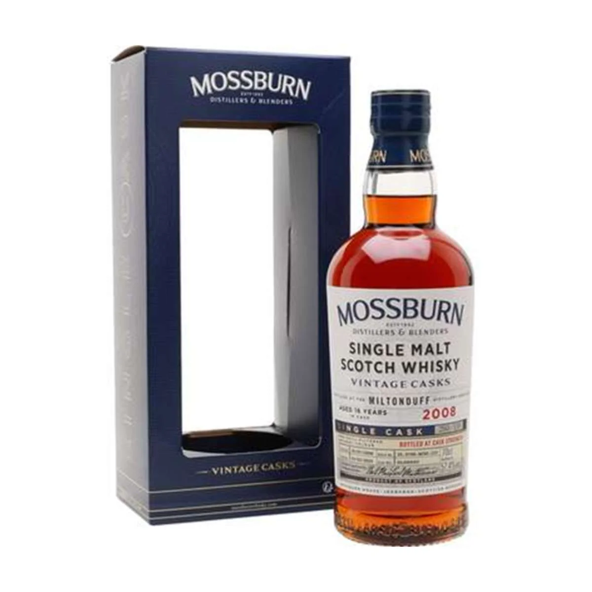 Mossburn Single Cask Miltonduff 2008, 57.4%