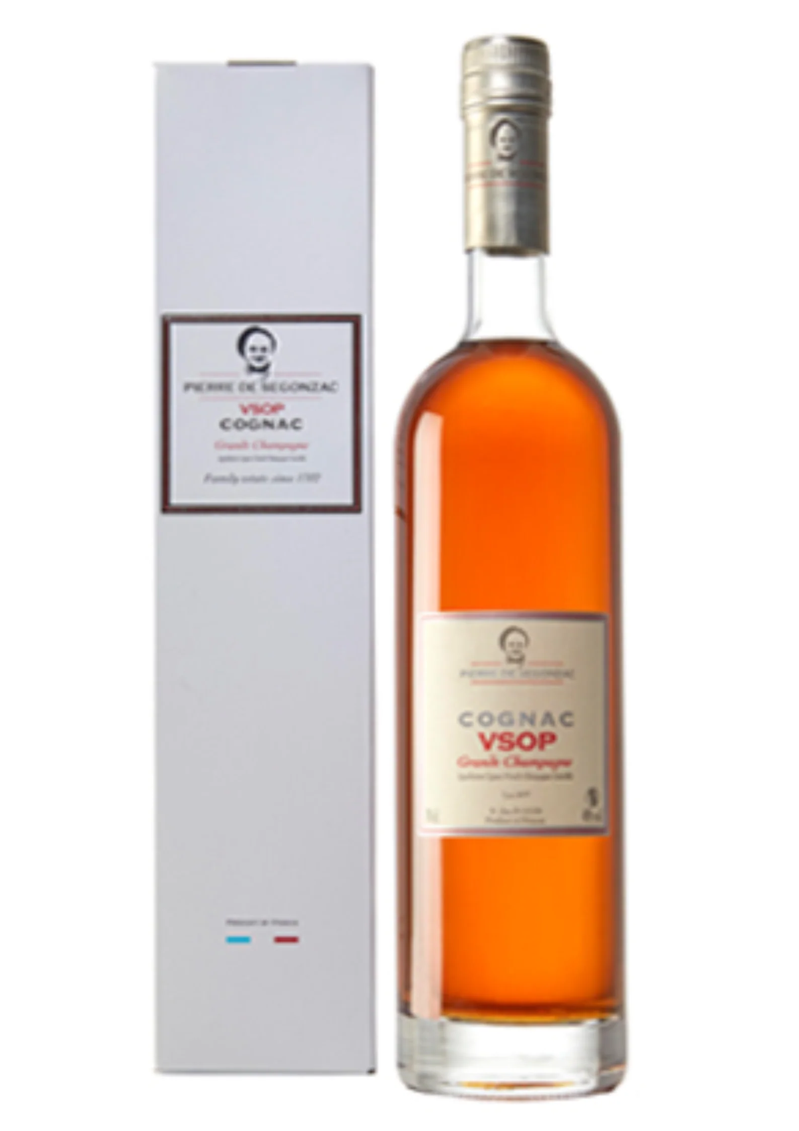 Pierre Segonzac VSOP Cognac, 40%