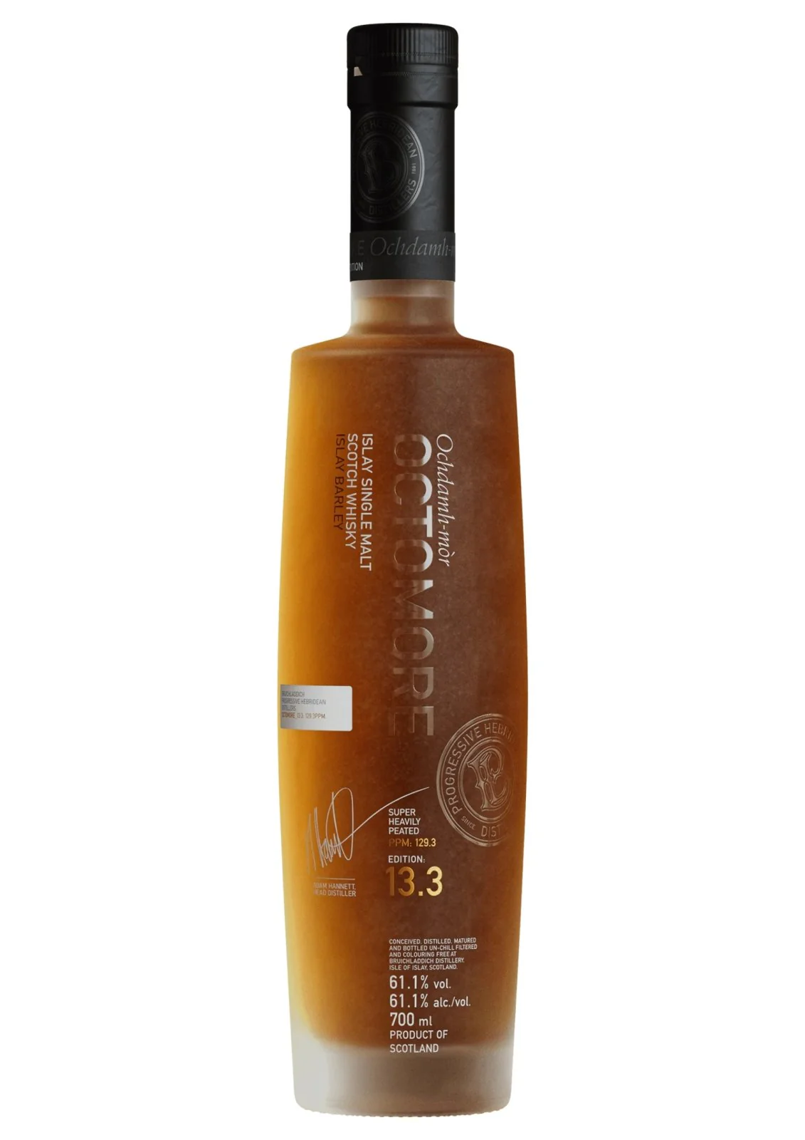 Octomore 13.3, Islay Barley, Islay Single Malt Whisky, 61.1%