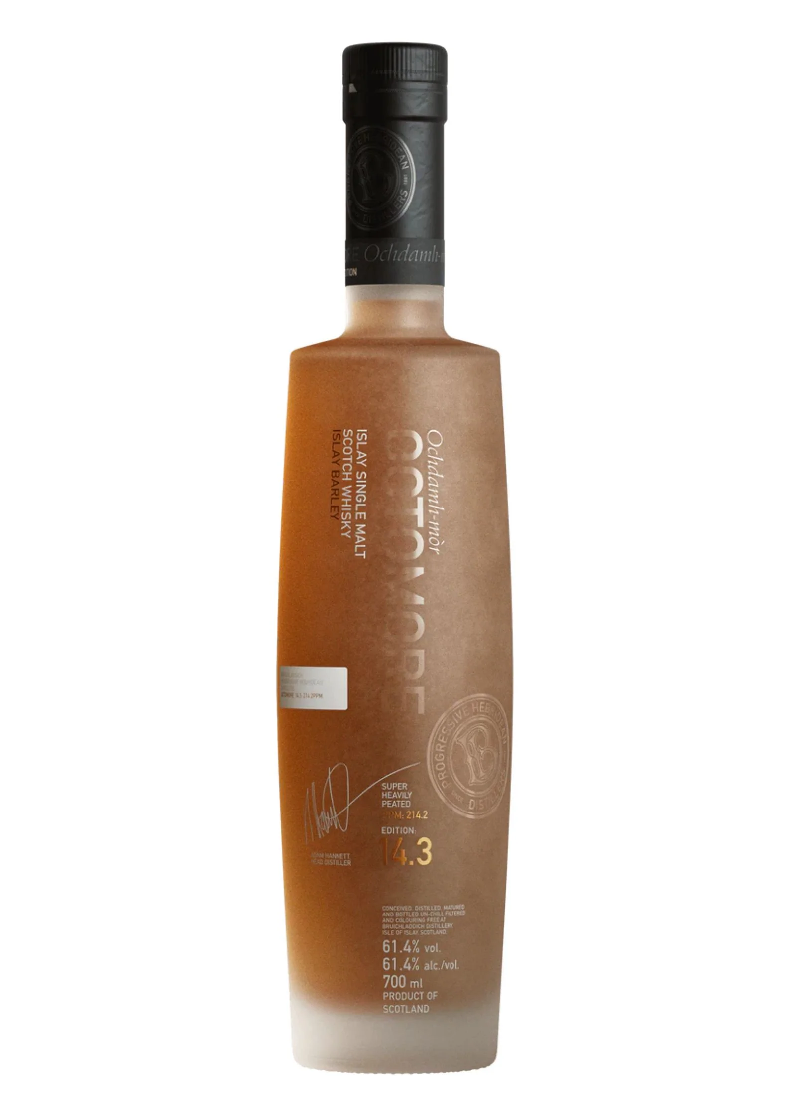 Octomore 14.3, Islay Barley, Islay Single Malt Whisky, 61.4%