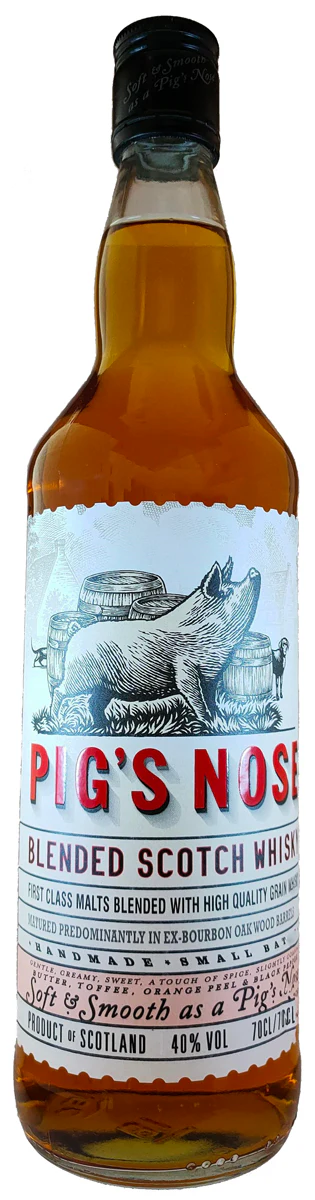 Pig's Nose Blended Scotch Whisky, 40%