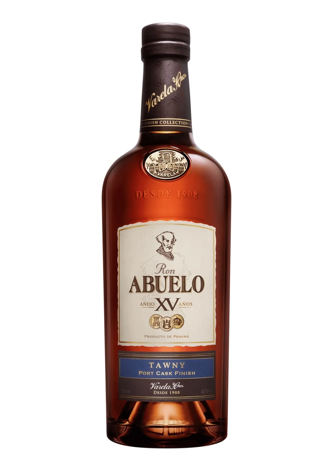Ron Abuelo 15-Year-Old Tawny Port Cask Finish, 40%