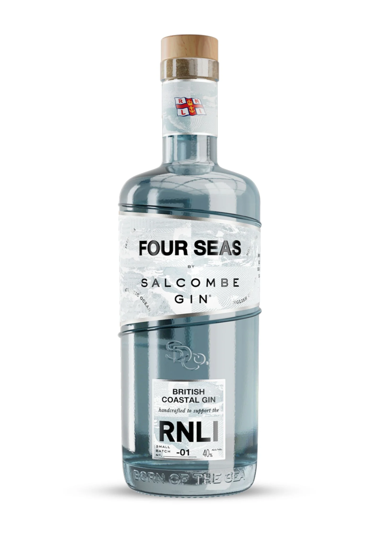Salcombe 'Four Seas' RNLI Dry Gin, 40%