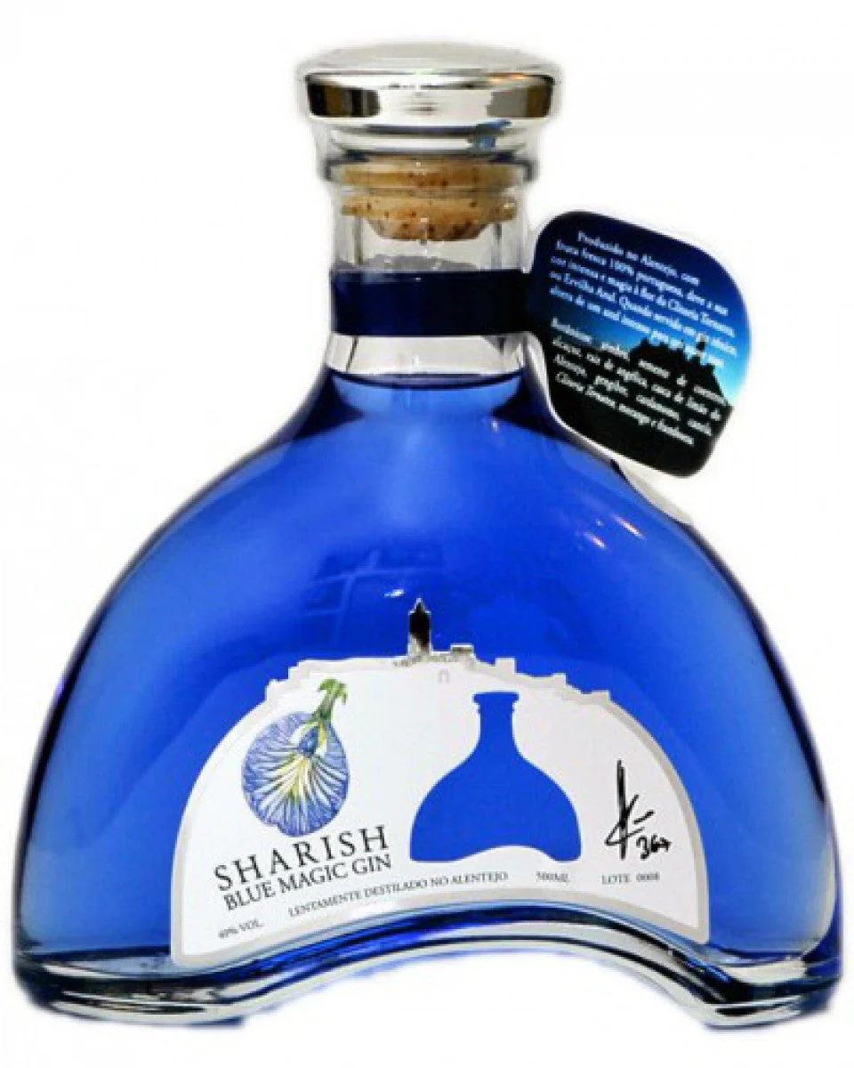 Sharish Blue Magic Gin, 40%
