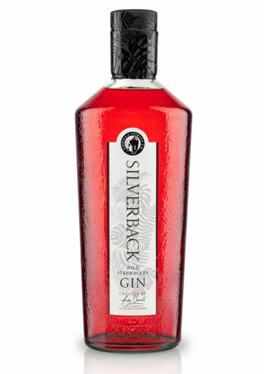 Silverback Wild Strawberry Gin, 38%