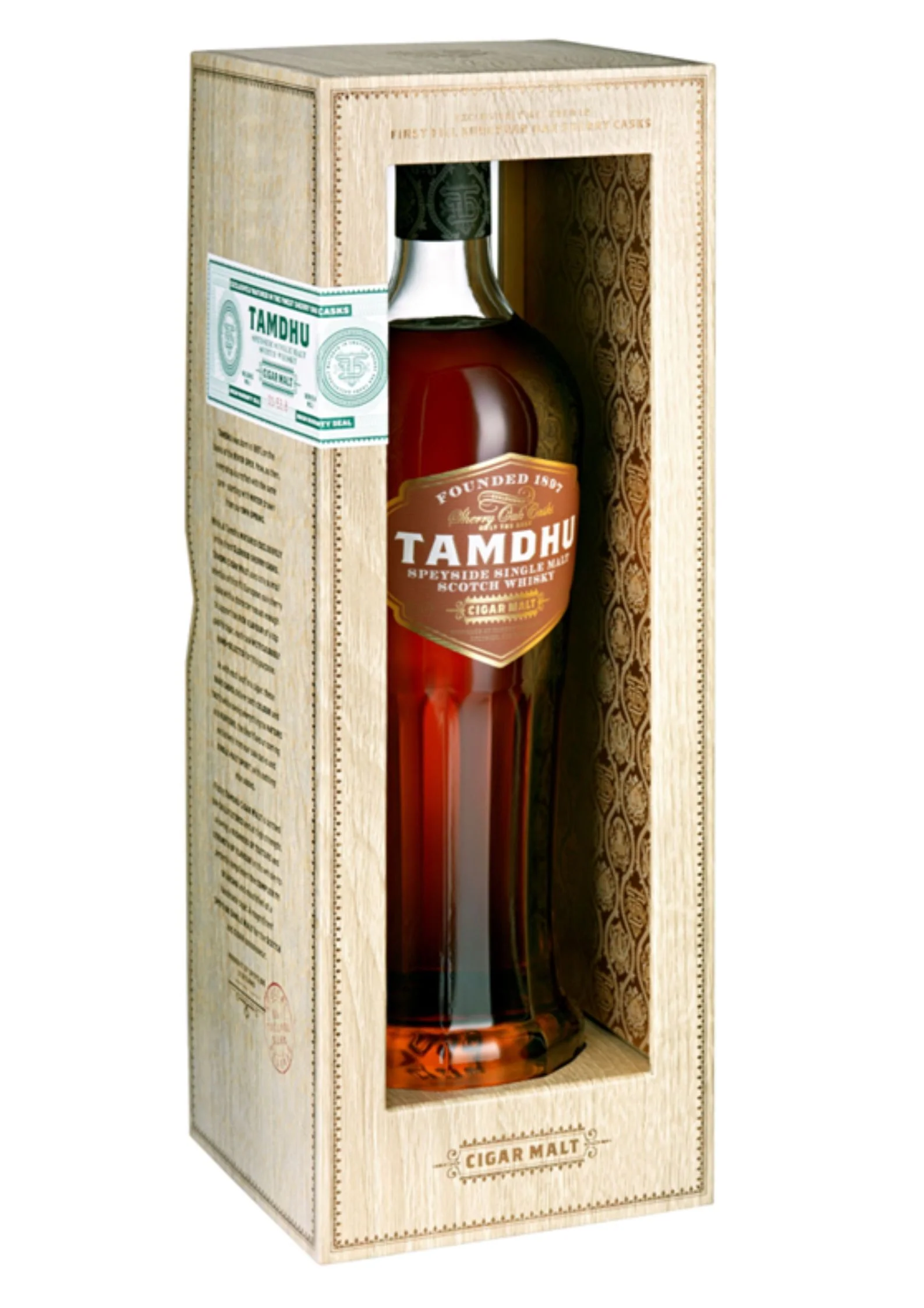 Tamdhu Cigar Malt Batch 2, Speyside Single Malt Whisky, 53.8%