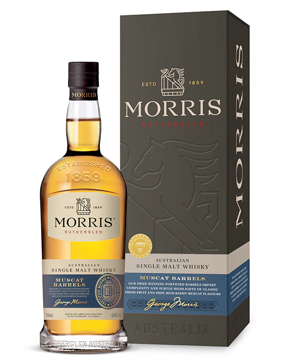Morris Rutherglen Muscat Cask Australian Single Malt Whisky, 46.0%