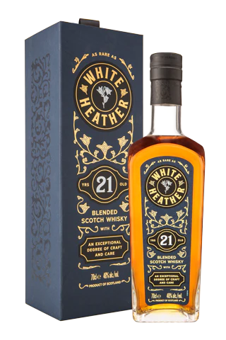 White Heather 21-Year-Old Blended Scotch Whisky, 48%