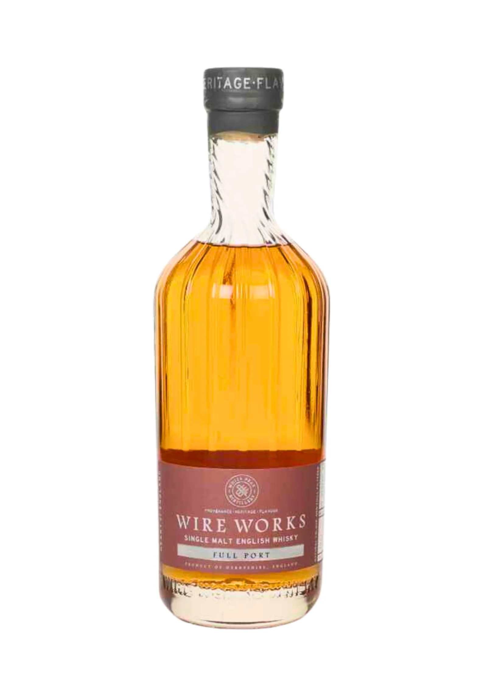 Wire Works Full Port English Single Malt Whisky, 52.4%